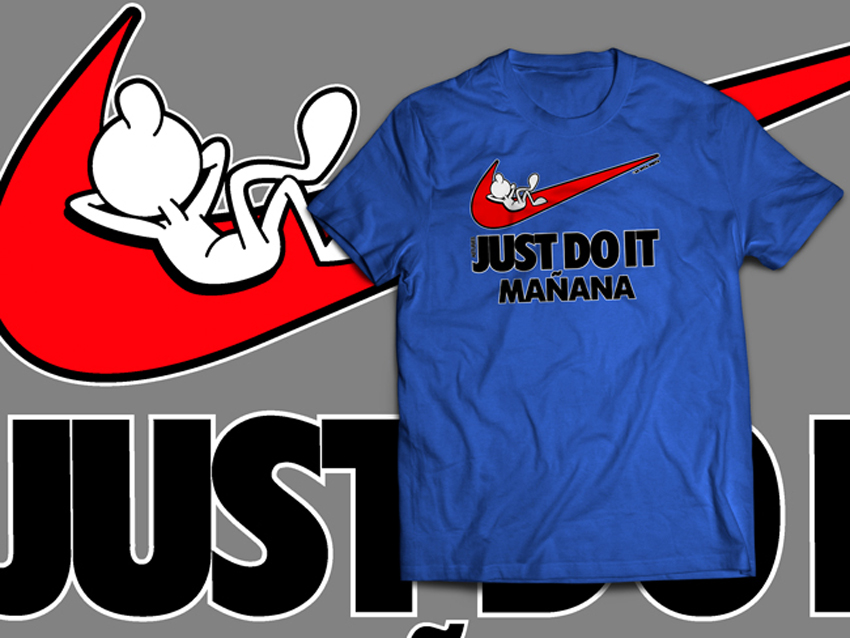 CAMISETA ADULTO JUST DO IT MANANA CAMISETA ADULTO JUST DO IT MANANA